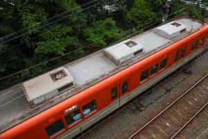 阪神電鉄8000系 8213F 屋根（2025年5月撮影）