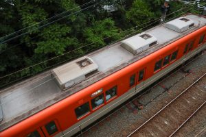 阪神電鉄8000系 8213F 屋根（2025年5月撮影）