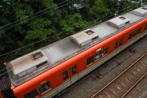 阪神電鉄8000系 8213F 屋根（2025年5月撮影）