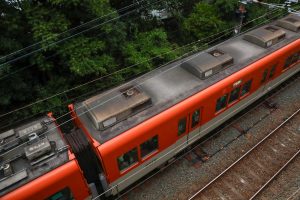 阪神電鉄8000系 8213F 屋根（2025年5月撮影）
