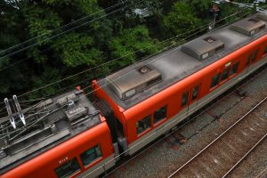 阪神電鉄8000系 8213F 屋根（2025年5月撮影）