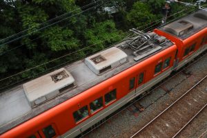 阪神電鉄8000系 8213F 屋根（2025年5月撮影）