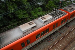 阪神電鉄8000系 8213F 屋根（2025年5月撮影）