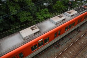 阪神電鉄8000系 8213F 屋根（2025年5月撮影）