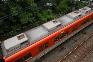 阪神電鉄8000系 8213F 屋根（2025年5月撮影）