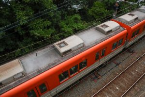 阪神電鉄8000系 8213F 屋根（2025年5月撮影）