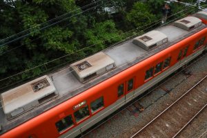 阪神電鉄8000系 8213F 屋根（2025年5月撮影）