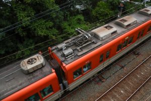 阪神電鉄8000系 8213F 屋根（2025年5月撮影）