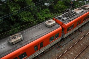 阪神電鉄8000系 8213F 屋根（2025年5月撮影）