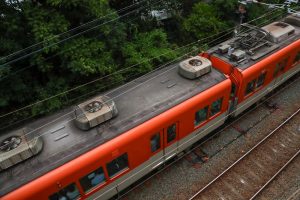 阪神電鉄8000系 8213F 屋根（2025年5月撮影）