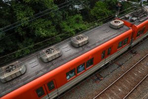 阪神電鉄8000系 8213F 屋根（2025年5月撮影）