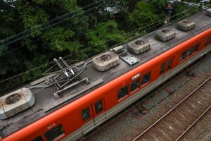阪神電鉄8000系 8213F 屋根（2025年5月撮影）
