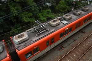 阪神電鉄8000系 8213F 屋根（2025年5月撮影）
