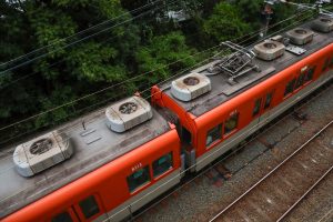 阪神電鉄8000系 8213F 屋根（2025年5月撮影）