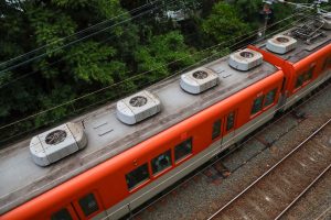 阪神電鉄8000系 8213F 屋根（2025年5月撮影）