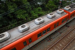 阪神電鉄8000系 8213F 屋根（2025年5月撮影）