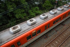 阪神電鉄8000系 8213F 屋根（2025年5月撮影）
