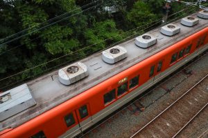 阪神電鉄8000系 8213F 屋根（2025年5月撮影）