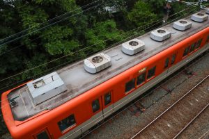 阪神電鉄8000系 8213F 屋根（2025年5月撮影）