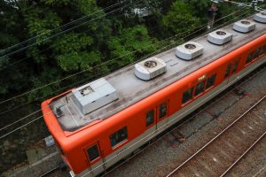 阪神電鉄8000系 8213F 屋根（2025年5月撮影）