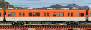 阪神8000系 8219F 8119号車の側面 (タイプⅢ) 2020年10月撮影