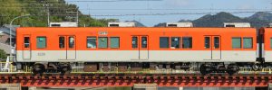 阪神8000系 8219F 8220号車の側面 (タイプⅢ) 2020年10月撮影