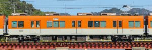 阪神8000系 8229F 8029号車の側面 (タイプⅢ) 2020年10月撮影