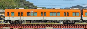 阪神8000系 8229F 8230号車の側面 (タイプⅢ) 2020年10月撮影