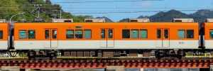 阪神8000系 8231F 8132号車の側面 (タイプⅢ) 2020年10月撮影