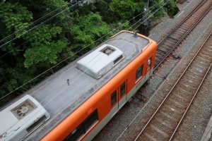 阪神電鉄8000系 8249F 屋根（2025年5月撮影）