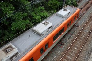 阪神電鉄8000系 8249F 屋根（2025年5月撮影）