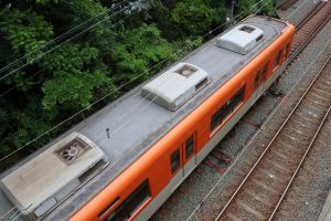 阪神電鉄8000系 8249F 屋根（2025年5月撮影）
