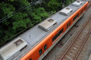 阪神電鉄8000系 8249F 屋根（2025年5月撮影）