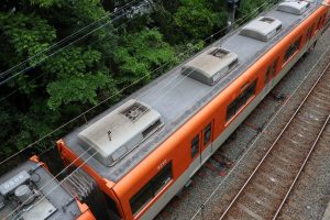阪神電鉄8000系 8249F 屋根（2025年5月撮影）