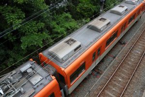 阪神電鉄8000系 8249F 屋根（2025年5月撮影）