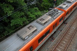 阪神電鉄8000系 8249F 屋根（2025年5月撮影）