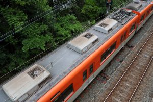 阪神電鉄8000系 8249F 屋根（2025年5月撮影）