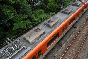 阪神電鉄8000系 8249F 屋根（2025年5月撮影）