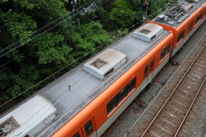 阪神電鉄8000系 8249F 屋根（2025年5月撮影）