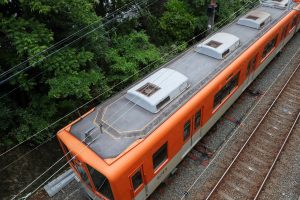 阪神電鉄8000系 8249F 屋根（2025年5月撮影）