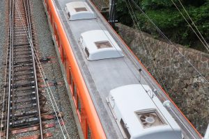 阪神電鉄8000系 8523F 屋根（2025年5月撮影）