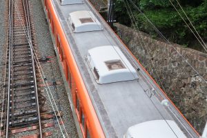 阪神電鉄8000系 8523F 屋根（2025年5月撮影）