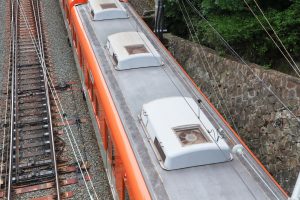 阪神電鉄8000系 8523F 屋根（2025年5月撮影）