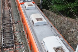 阪神電鉄8000系 8523F 屋根（2025年5月撮影）