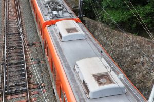 阪神電鉄8000系 8523F 屋根（2025年5月撮影）