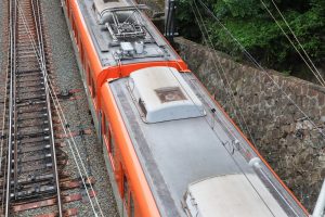 阪神電鉄8000系 8523F 屋根（2025年5月撮影）