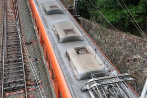 阪神電鉄8000系 8523F 屋根（2025年5月撮影）
