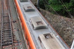 阪神電鉄8000系 8523F 屋根（2025年5月撮影）