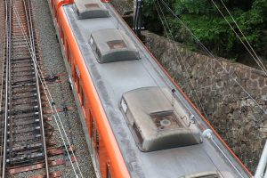 阪神電鉄8000系 8523F 屋根（2025年5月撮影）