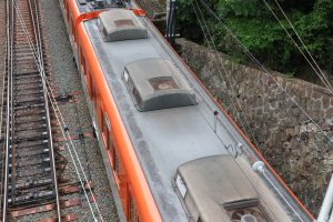 阪神電鉄8000系 8523F 屋根（2025年5月撮影）
